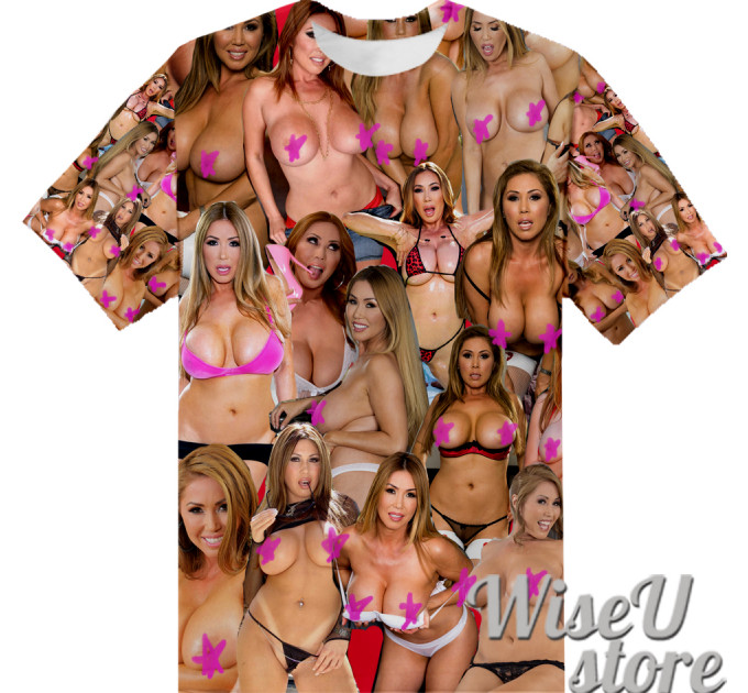 Kianna Dior Pornstar T-SHIRT Photo Collage shirt 3D