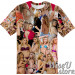 MIA MALKOVA T-SHIRT Photo Collage shirt 3D