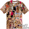 MIA MALKOVA T-SHIRT Photo Collage shirt 3D