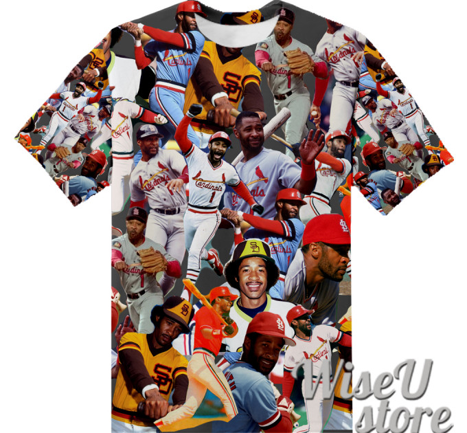 Ozzie Smith T-SHIRT Photo Collage shirt 3D