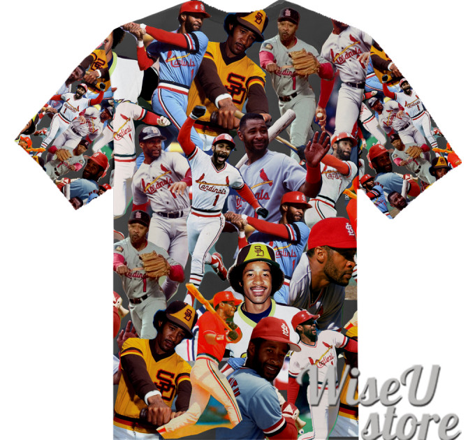 Ozzie Smith T-SHIRT Photo Collage shirt 3D