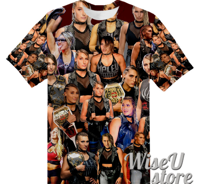 RHEA RIPLEY T-SHIRT Photo Collage shirt 3D