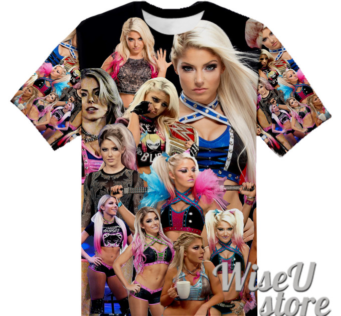 ALEXA BLISS  T-SHIRT Photo Collage shirt 3D