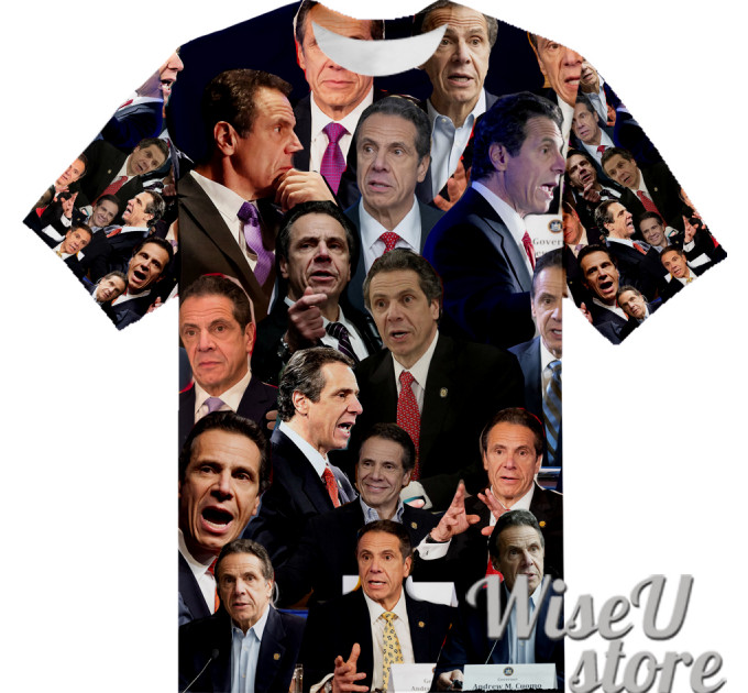 Andrew Cuomo T-SHIRT Photo Collage shirt 3D