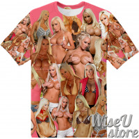 Lichelle Marie Pornstar T-SHIRT Photo Collage shirt 3D