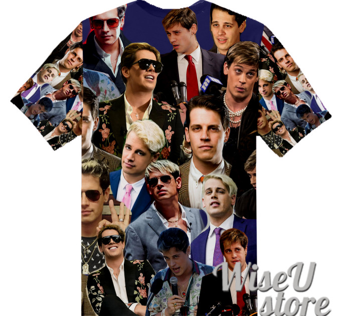 Milo Yiannopoulos T-SHIRT Photo Collage shirt 3D