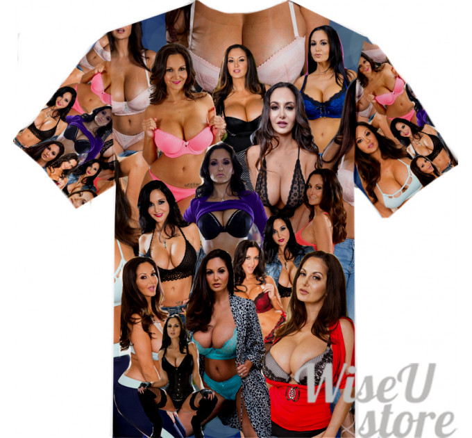 AVA ADDAMS T-SHIRT Photo Collage shirt 3D