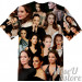 Angelina Jolie T-SHIRT Photo Collage shirt 3D