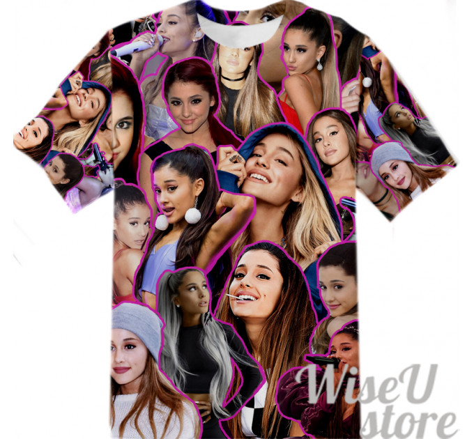 Ariana Grande T-SHIRT Photo Collage shirt 3D