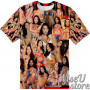 Asa Akira T-SHIRT Photo Collage shirt 3D