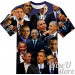 Barack Obama T-SHIRT Photo Collage shirt 3D