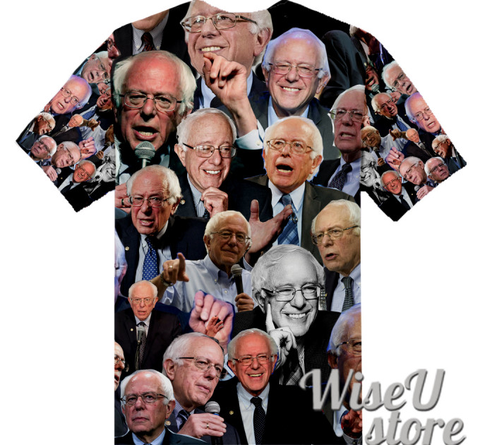Bernie Sanders T-SHIRT Photo Collage shirt 3D