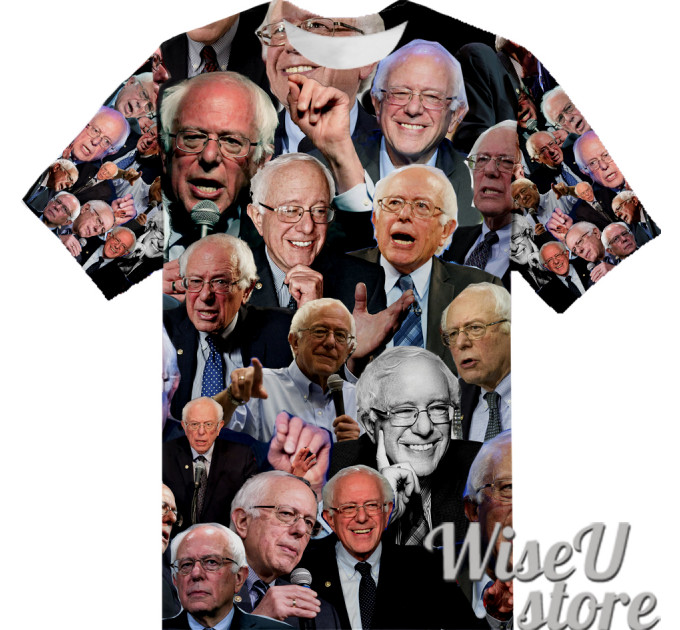 Bernie Sanders T-SHIRT Photo Collage shirt 3D