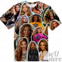 Beyonce T-SHIRT Photo Collage shirt 3D