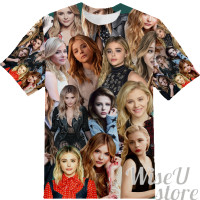 Chloе Gracё Moretz T-SHIRT Photo Collage shirt 3D