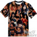 Chyna WWE T-SHIRT Photo Collage shirt 3D