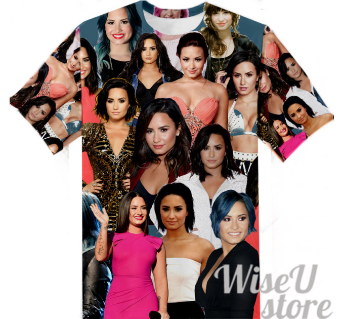 Demi Lovato T-SHIRT Photo Collage shirt 3D