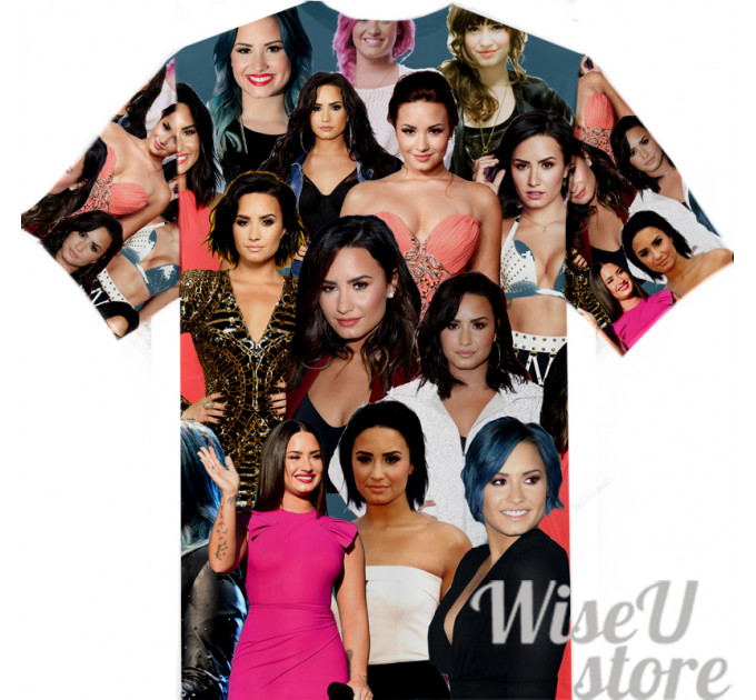 Demi Lovato T-SHIRT Photo Collage shirt 3D