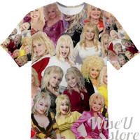 Dolly Parton T-SHIRT Photo Collage shirt 3D