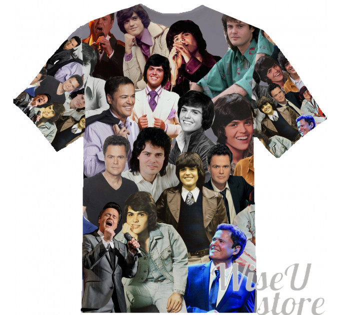 Donny Osmond T-SHIRT Photo Collage shirt 3D