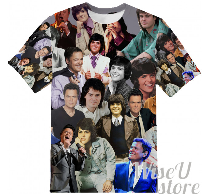 Donny Osmond T-SHIRT Photo Collage shirt 3D