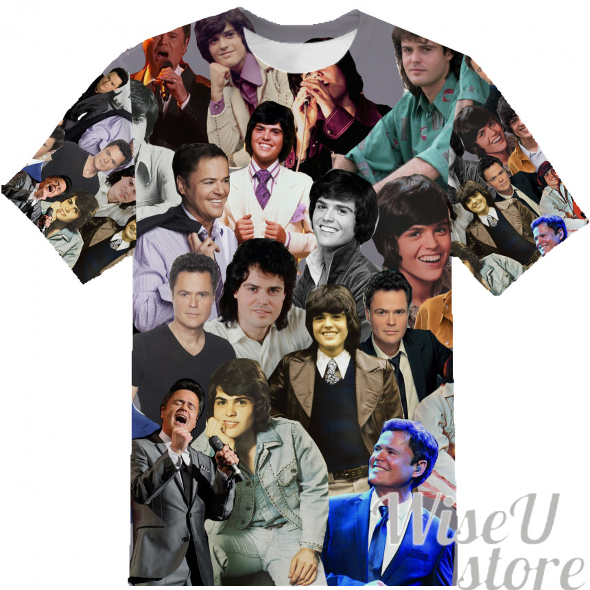 Donny Osmond T-SHIRT Photo Collage shirt 3D