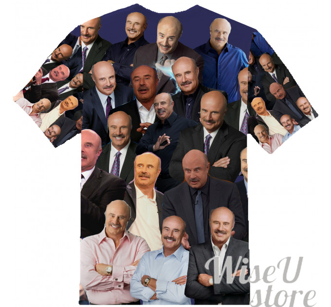 Dr. Phil T-SHIRT Photo Collage shirt 3D