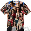 Emilia Clarke T-SHIRT Photo Collage shirt 3D