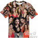 Emily Ratajkowski T-SHIRT Photo Collage shirt 3D