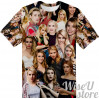 Emma Roberts T-SHIRT Photo Collage shirt 3D