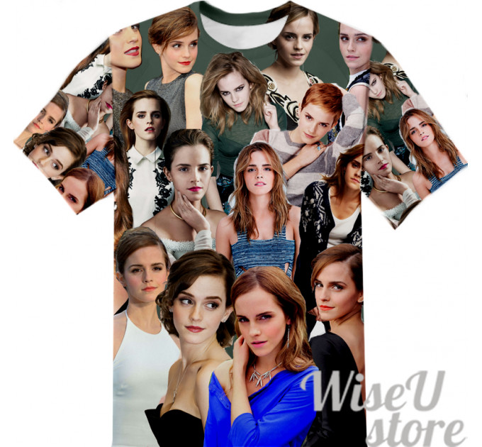 Emma Watson T-SHIRT Photo Collage shirt 3D