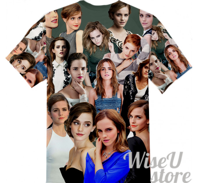 Emma Watson T-SHIRT Photo Collage shirt 3D