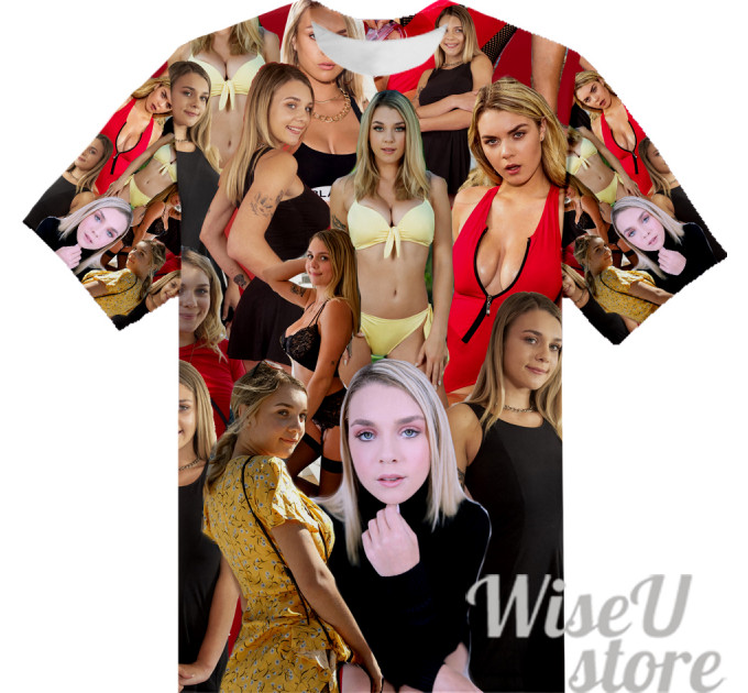 GABBIE CARTER T-SHIRT Photo Collage shirt 3D