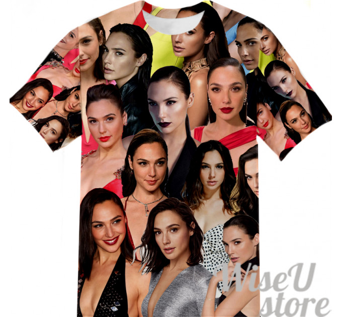 Gal Gadot T-SHIRT Photo Collage shirt 3D