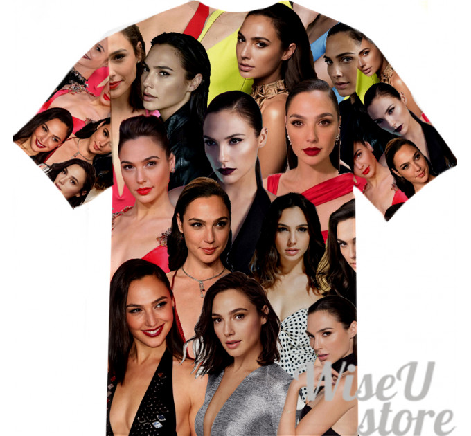 Gal Gadot T-SHIRT Photo Collage shirt 3D