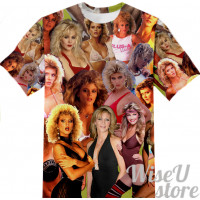 Ginger Lynn Allen T-SHIRT Photo Collage shirt 3D