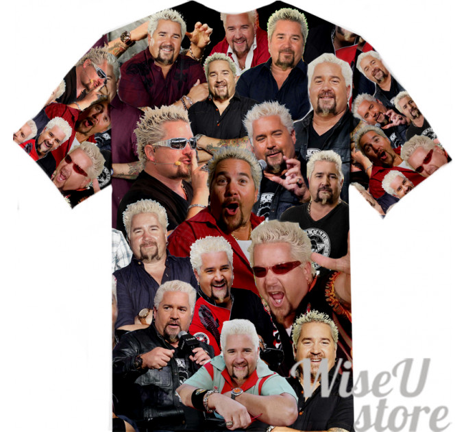 Guy Fieri T-SHIRT Photo Collage shirt 3D