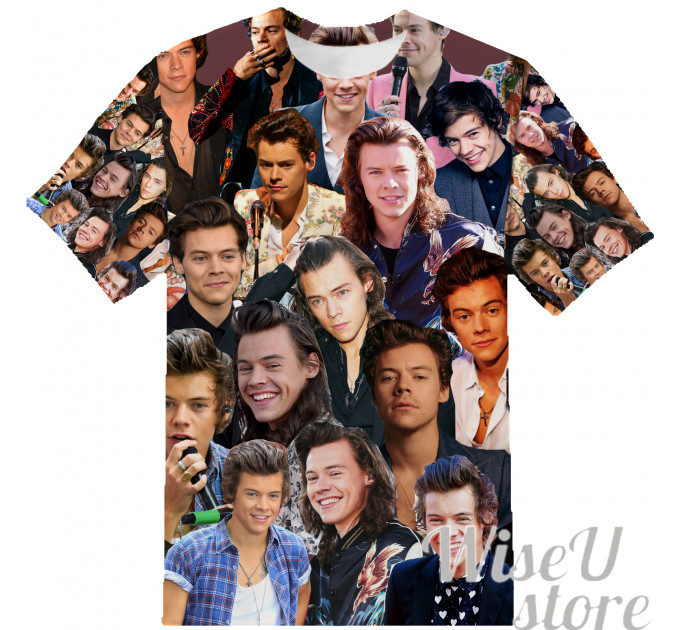 HARRY STYLES T-SHIRT Photo Collage shirt 3D