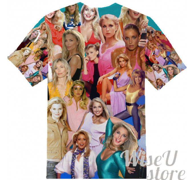 HEATHER THOMAS T-SHIRT Photo Collage shirt 3D