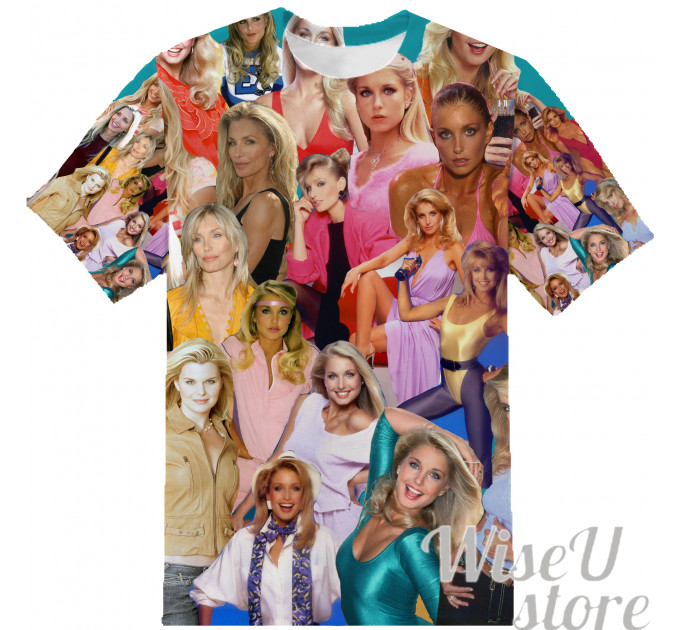 HEATHER THOMAS T-SHIRT Photo Collage shirt 3D