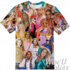 HEATHER THOMAS T-SHIRT Photo Collage shirt 3D