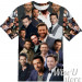 HUGH JACKMAN T-SHIRT Photo Collage shirt 3D