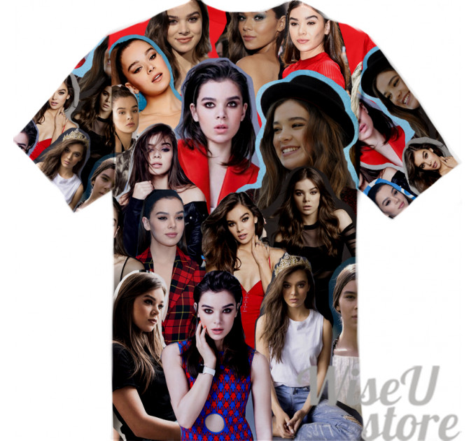 Hailee Steinfeld T-SHIRT Photo Collage shirt 3D