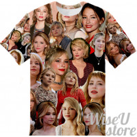 Haley Bennett T-SHIRT Photo Collage shirt 3D