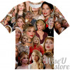 Haley Bennett T-SHIRT Photo Collage shirt 3D