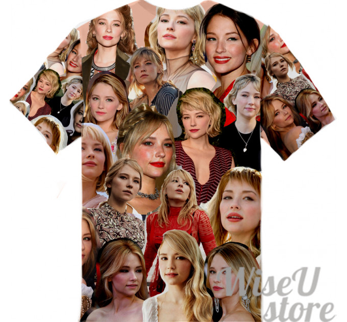 Haley Bennett T-SHIRT Photo Collage shirt 3D