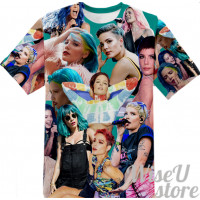 Halsey T-SHIRT Photo Collage shirt 3D