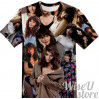 Helena Christensen T-SHIRT Photo Collage shirt 3D