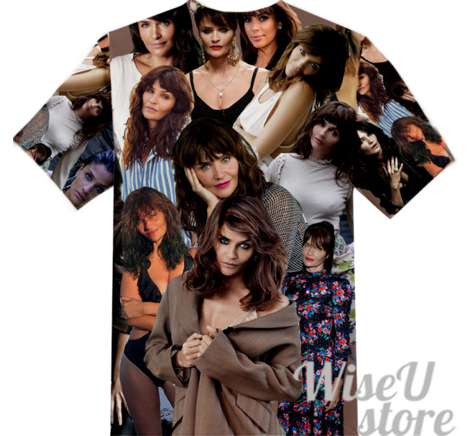 Helena Christensen T-SHIRT Photo Collage shirt 3D