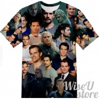 Henry Cavill T-SHIRT Photo Collage shirt 3D